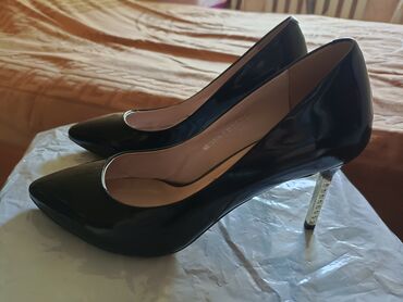 черные лакированные туфли женские: Туфли 38, цвет - Черный