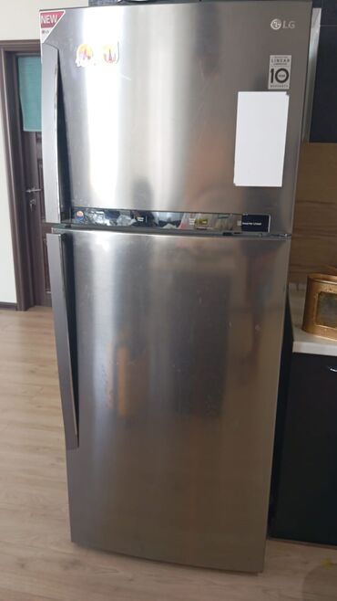 холодильник серый: Холодильник LG, Б/у, Двухкамерный, No frost, 70 * 178 * 73