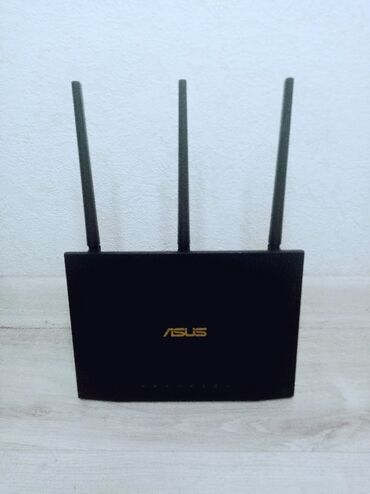 Модемы и сетевое оборудование: Гигабитный 2-диап. Wi-Fi роутер ASUS RT-AC65P AC1750 (1300Mb/s