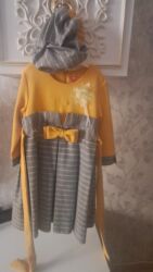 uşaq ucun donlar: 5-6 yaş qiz üçün paltar satilir, bereti ile birlikde,Türkiye