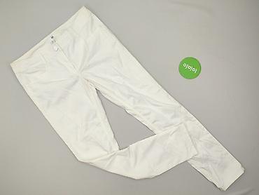 spodnie od h: H&M, Spodnie materiałowe damskie, rozmiar L — 2