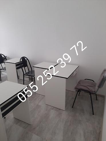 Ofis dəst mebeli: Stol stul Qursu masaları ve stul tppdan satış ölçləri eni 45 uzun 60 — 3