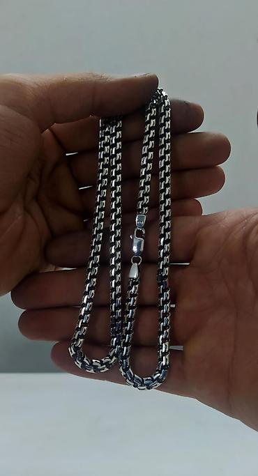 Серебряные цепочки: Цепочка, Проба 960, Мужские, Новый — 5