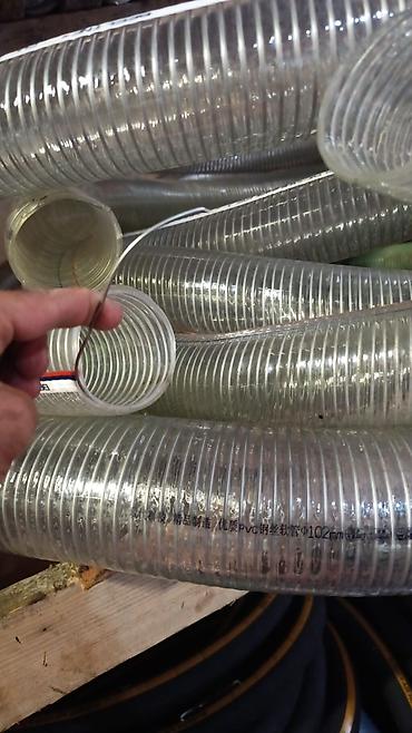 şlanq: Məhsul: Şəffaf PVC spiral gücləndirilmiş şlang - Material: yüksək — 1