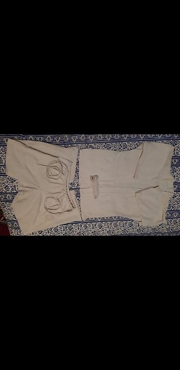 Məhsul: Ağ rəngli pambıq kimono dəsti (yuvarlaq kəmərli) Təsvir: - lalafo.az -da Məhsul: Ağ rəngli pambıq kimono dəsti (yuvarlaq kəmərli) Təsvir: -