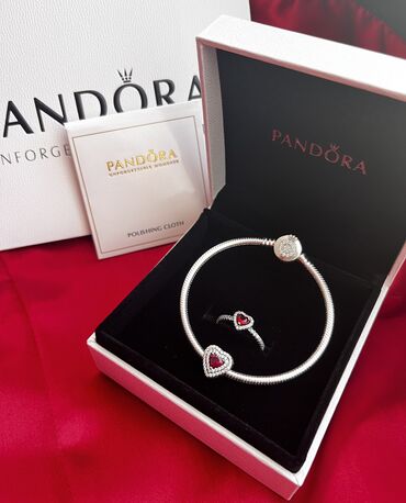 pandora charm: 925 Əyar Gümüş Pandoralar Qolbağlar 80 AZN ( Orijinal Qablaşdırmayla)