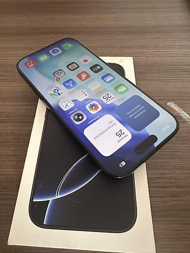 Apple iPhone: IPhone 16 Pro, 128 GB, Black Titanium, Face ID -da lalafo.az — 10 Apple iPhone: IPhone 16 Pro, 128 GB, Black Titanium, Face ID — 10