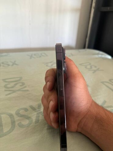 balaca telefon: IPhone 14 Pro, 256 GB, Deep Purple, Zəmanət, Barmaq izi, Simsiz şarj