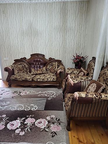 Qonaq otağı mebel dəsti Tərkib: - 1 ədəd 3 nəfərlik divan – klassik