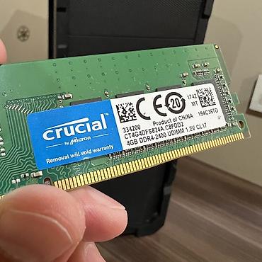 ram 64 gb: Оперативная память (RAM) для ПК, Б/у, Crucial, 4 ГБ, DDR4, 2666 МГц — 1
