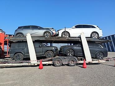 автовоз рено: Прицеп, Lohr, Трал, Б/у — 3