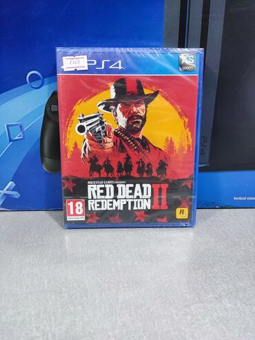 Oyun diskləri və kartricləri: Playstation 4 üçün red dead redemption 2 oyun diski. Tam yeni
