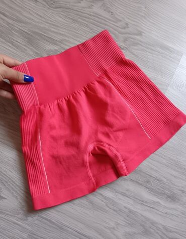 kratke majice i šortsevi za fitnes: S (EU 36), M (EU 38), bоја - Roze, Jednobojni