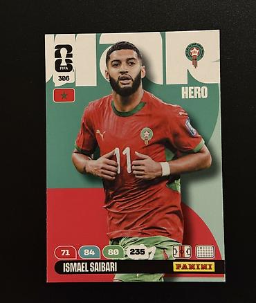 İncəsənət və kolleksiyalar: Ismael Saibari 🇲🇦 Panini Adrenalyn XL FIFA World Cup 2026 kolleksiya — 1