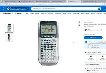Druga oprema za računare i laptopove: Texas Instruments TI‑84 Plus Silver Edition grafički kalkulator - — 1
