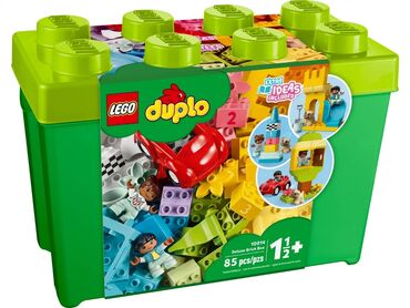 Игрушки: Lego Duplo 10914Большая коробка с кубиками 🟦 рекомендованный возраст