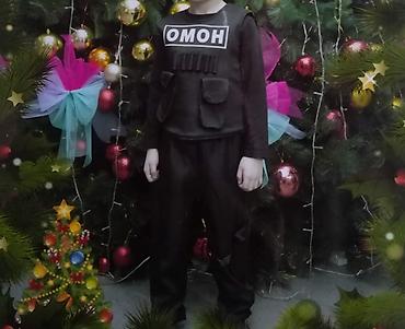 форма военный: Костюм ОМОН на новый год. Рубашка, брюкижилет . размер 34примерно — 1