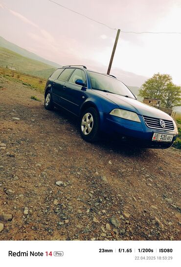 Volkswagen: Volkswagen Passat: 2001 г., 1.8 л, Механика, Газ, Универсал