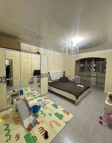 квартиры в кок жар: 1 комната, 45 м², 107 серия, 8 этаж, Косметический ремонт