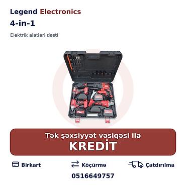 dinamometrik acar: Elan başlığı: Elektrik alətlər dəsti 4‑in‑1, 48V Elektrik alətləri — 1