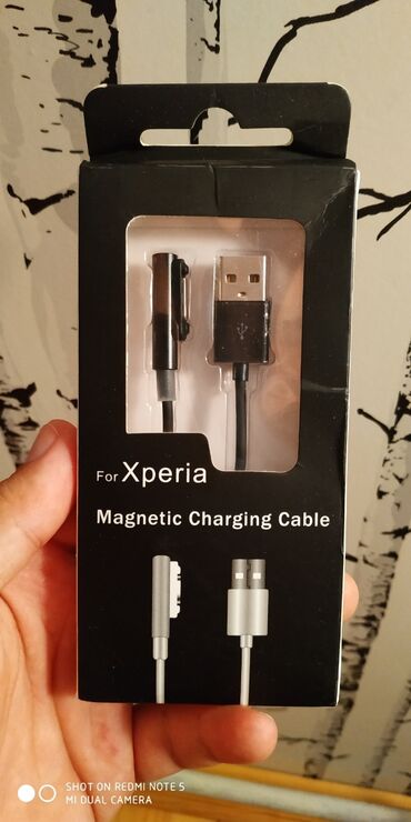 sony xperia xa dual f3116 rose gold: Sony Xperia telefonları üçün magnit xaryatka kabeli