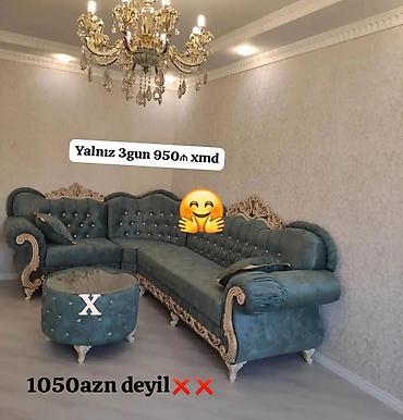 Диваны: Künc divan yeni qonaq otağı mebeli — 1
