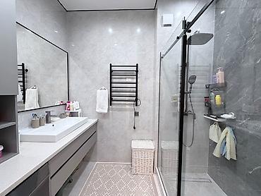 Продажа квартир: 3 комнаты, 123 м², Асанбай мкр Элитка, 8 этаж, Евроремонт — 6