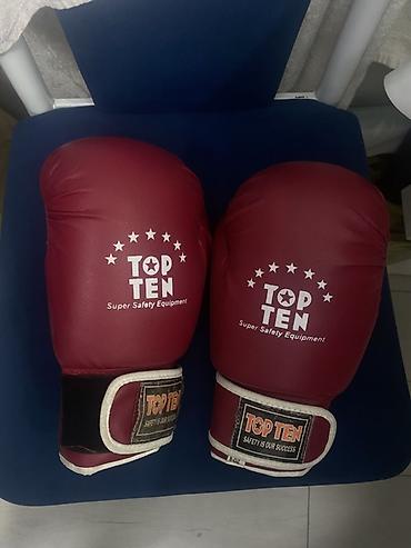 Перчатки: Боксерские перчатки TOP TEN - Бренд: TOP TEN (Super Safety Equipment) — 1