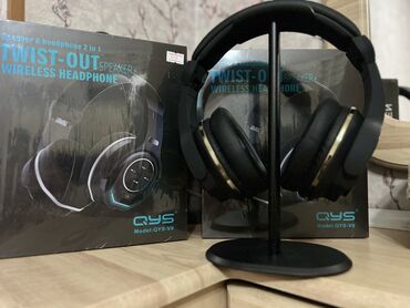 купить наушники для пк в бишкеке: Беспроводные наушники QYS модели V9, которые также могут
