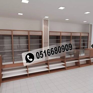 Sifarişlə kosmetika üçün vitrinlər: Vitrin mebeli sifarişi — 8