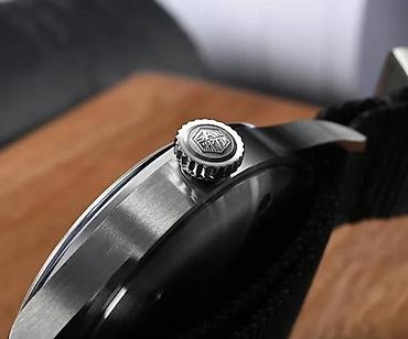 Ručni satovi: San Martin SN0105-G-XB -Crna/Black- Pilot sat- Seiko — 17