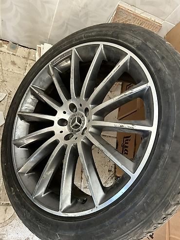 ulduz disk: Tecili Mercedes gl 295/40/R21 disk + təkər 4 eded her biri 270 azn — 1