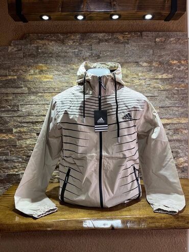 jakna za kišu: Jacket Adidas, S (EU 36), M (EU 38), L (EU 40), color - Grey
