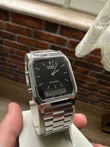 casio illuminator: İşlənmiş, Qol saatı, Casio, rəng - Gümüşü — 2