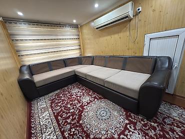 sofa: Угловой диван, C подушками — 6