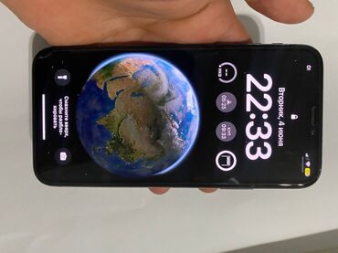 айфон 7х: IPhone X, 256 ГБ, Черный, Зарядное устройство, Чехол, 86 %