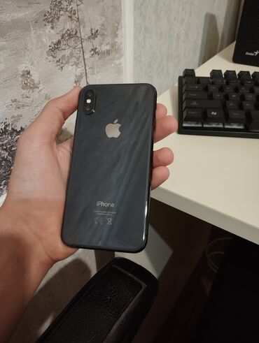 Apple iPhone: IPhone X, 256 GB, Jet Black, Simsiz şarj, Face ID