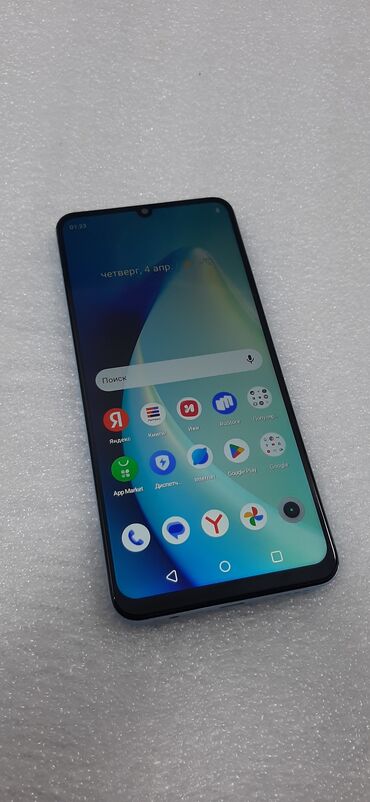 realme 6 бишкек: Realme Note 50, Колдонулган, 64 ГБ, түсү - Көгүлтүр, 2 SIM