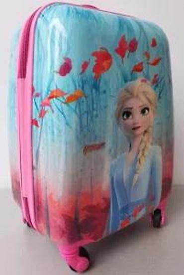 Rančevi, torbe i koferi: Dečji kofer na točkiće – Disney Frozen (Elsa) - Tvrda školjka sa — 14