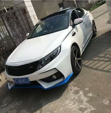 Oturacaq örtükləri: Kia optima 2011 2013 body kit on arxa bufer