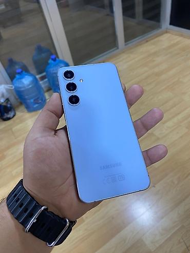 samsung galaxy s7 fe: Samsung Galaxy S24 FE, 128 GB, rəng - Mavi, Simsiz şarj — 1