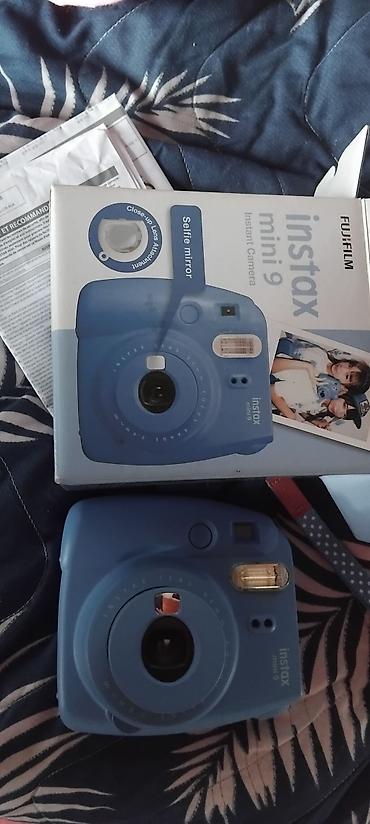 fujifilm xt: Fujifilm Instax Mini 9 ani fotoaparat – Cobalt Blue rəng — 1