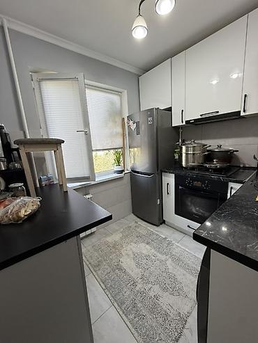 3 бөлмө, 57 м², Алтын чарчы 104-серия, 4 кабат, Евро оңдоо