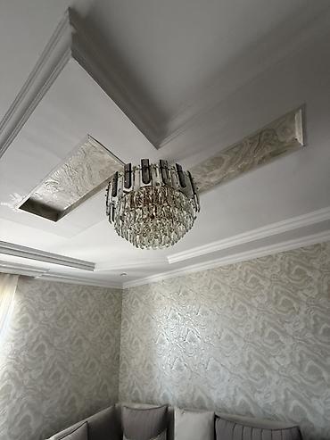 mişura işıq: Çılçıraq, 10 və daha çox lampa, Xrustal — 1