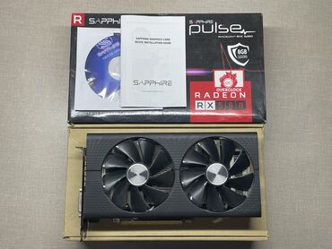 x plata: Видеокарта Sapphire Radeon RX 580, 8 ГБ, Б/у