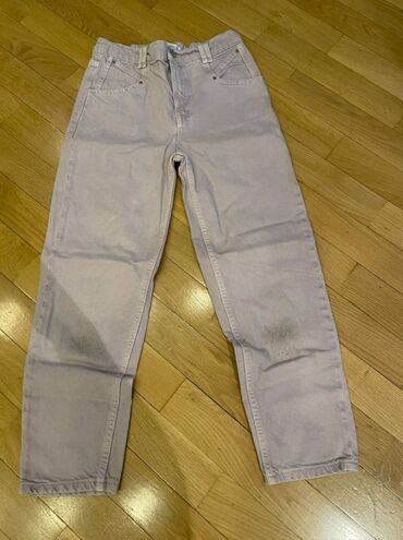 джинсы обмен: Джинсы и брюки, цвет - Бежевый, Б/у