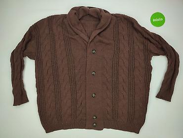 simple sweter: Kardigan damski, rozmiar 5XL — 2