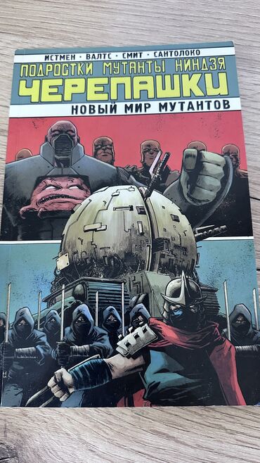дил азык 3 класс кыргызча китеп: Продаю книгу о черепашках ниндзя: «Подростки мутанты ниндзя черепашки