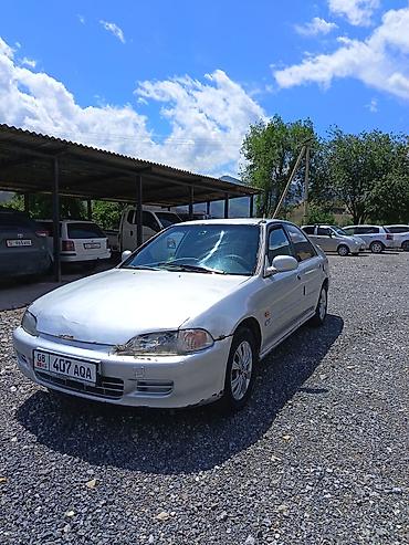 мото номер: Honda Civic: 1992 г., 1.6 л, Механика, Бензин, Седан — 3