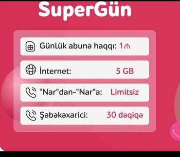 azercell limitsiz internet: Nömrə: ( 070 ) ( 2020372 ), Yeni